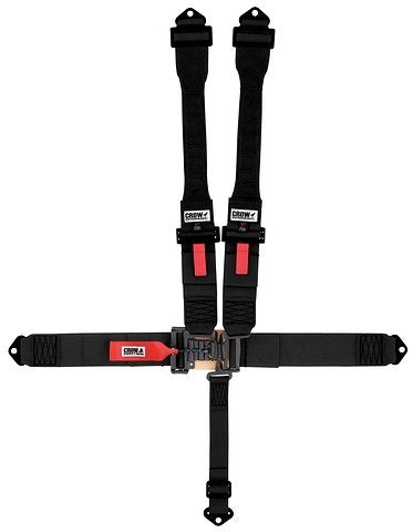 CROW SAFETY GEAR 5-Way Duck Bill L&L 55in Lap Belt -Indiv Dog Bon Safety Restraints Seat Belts and Harnesses main image