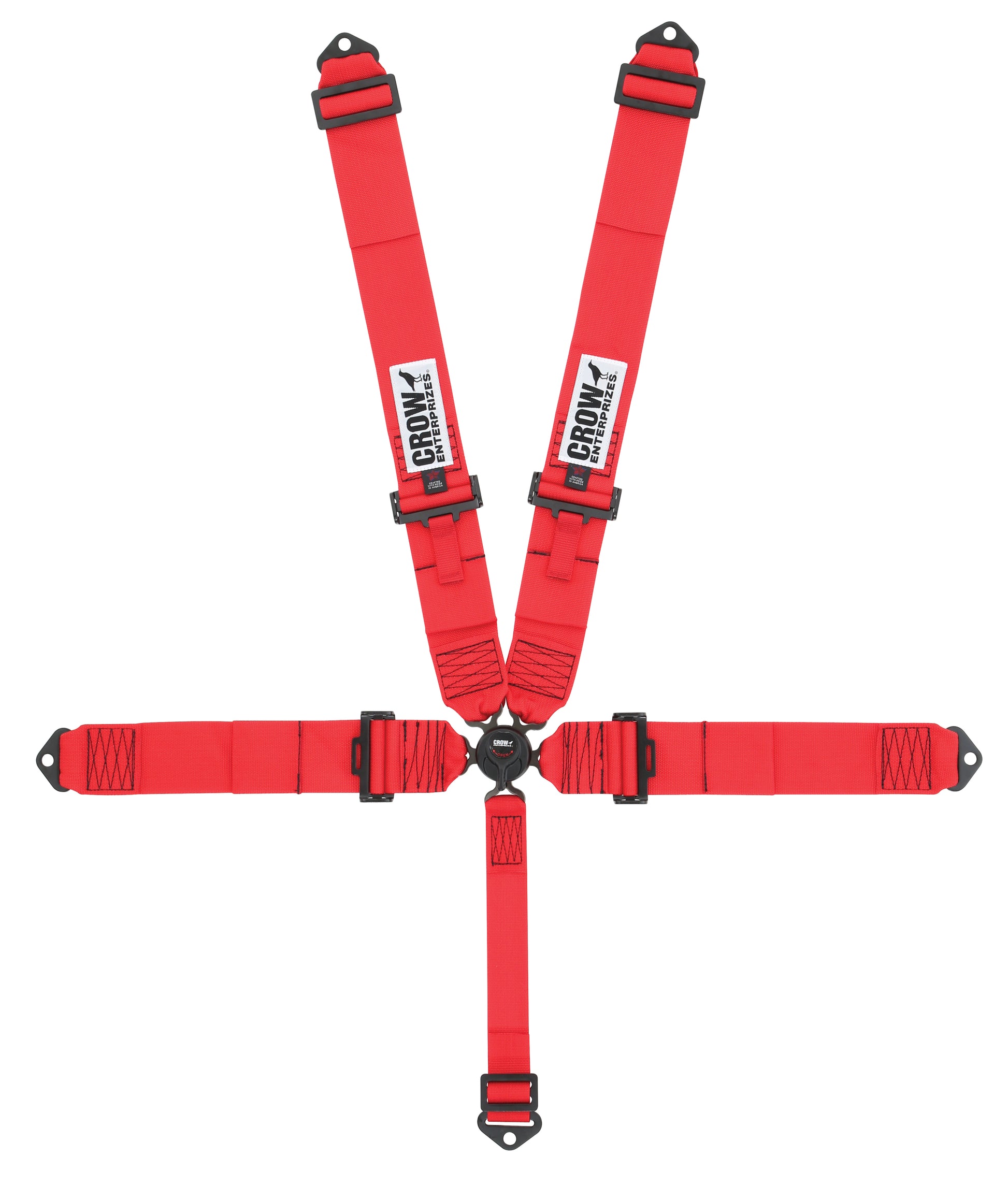 CROW SAFETY GEAR 5-Way 3in Kam Lock 52in Lap Belt Pull-down  All Safety Equipment Safety Restraints main image