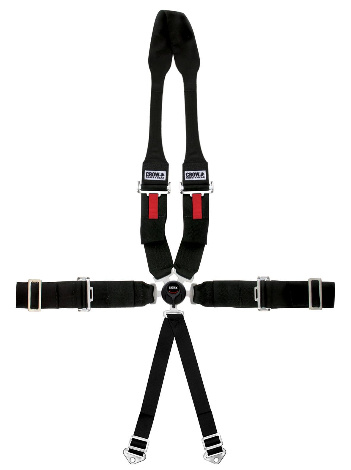CROW SAFETY GEAR 6-Way 3in Restraint Kam Lock Lap Belt Pull Up Dr Safety Equipment Safety Restraints main image