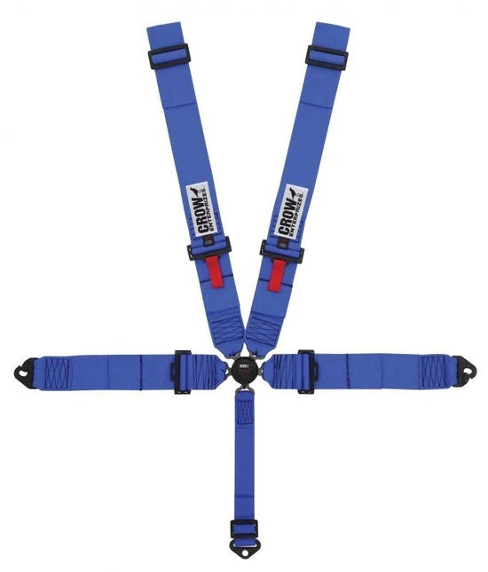 CROW SAFETY GEAR 5-Way 3in Kam Lock 52in Lap Belt Pull-down Clip- Safety Equipment Safety Restraints main image