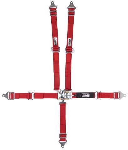 CROW SAFETY GEAR 5-Way Restraint 2in Pull Up Adj...Indiv Harness Safety Restraints Seat Belts and Harnesses main image