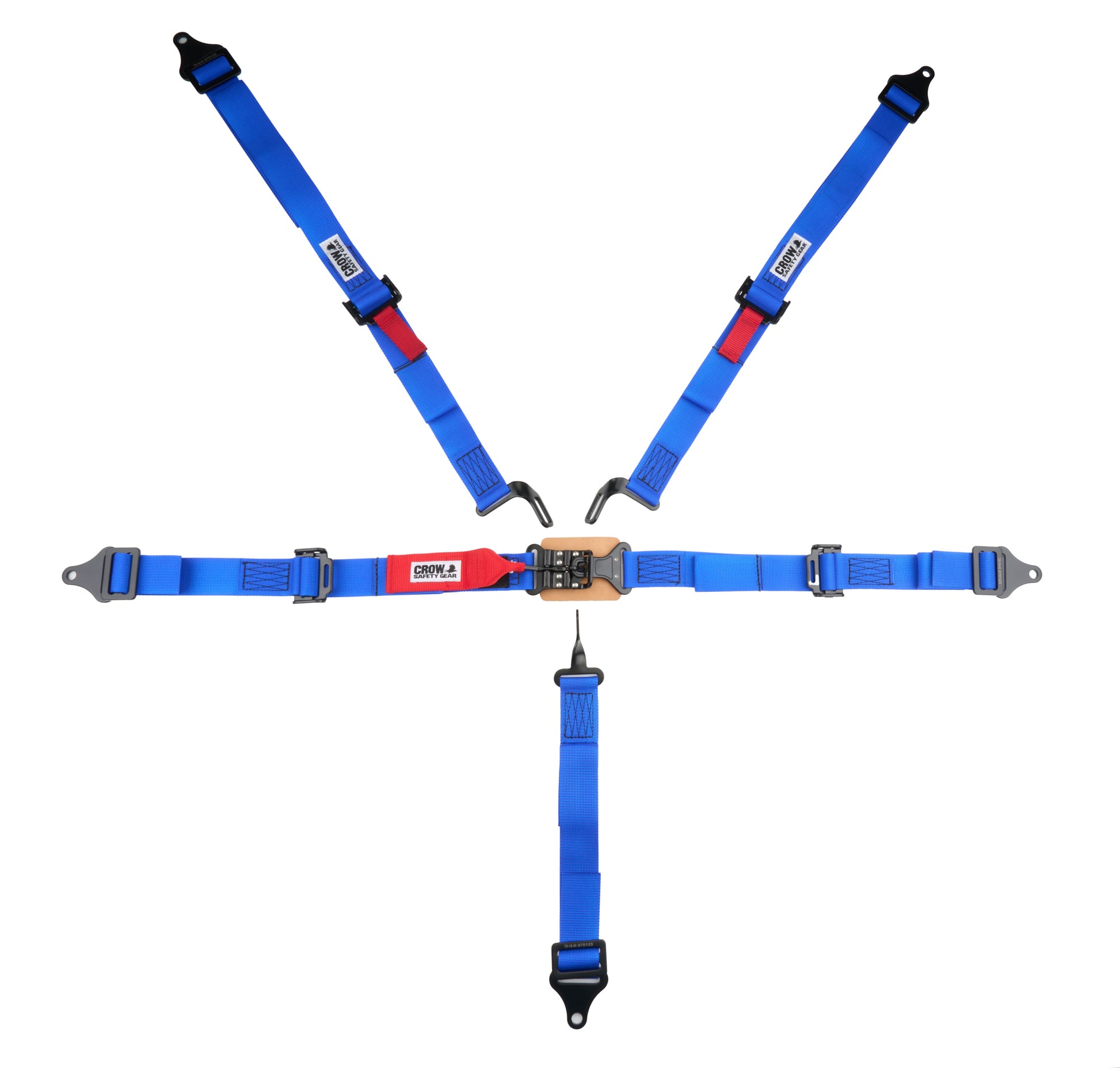 CROW SAFETY GEAR 5 - Way 2in L&L Pull Up All Way Blue Safety Equipment Safety Restraints main image