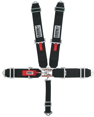 CROW SAFETY GEAR 5-Way 3in L&L Lap Belt Pull Down  Individual Ha Safety Equipment Safety Restraints main image