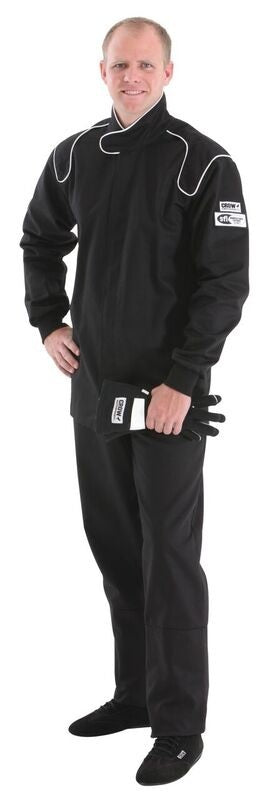 CROW SAFETY GEAR Proban Suit X Large BLAC K SFI-3.2A/1 Style  Lega Safety Equipment Safety Clothing main image