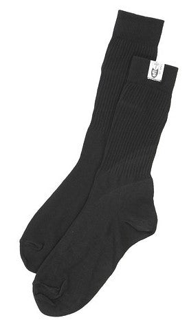 CROW SAFETY GEAR Black FR Blend SFI 3.3 Sock X-Large 12-13 Safety Equipment Safety Clothing main image
