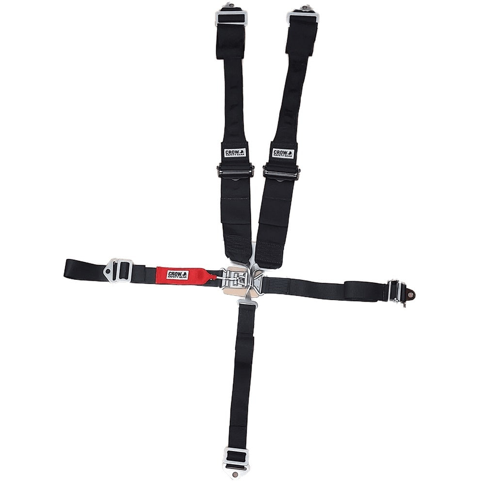 CROW SAFETY GEAR 2in Ratchet Sprint Car 5 -Way Restraint. Right si Safety Restraints Seat Belts and Harnesses main image