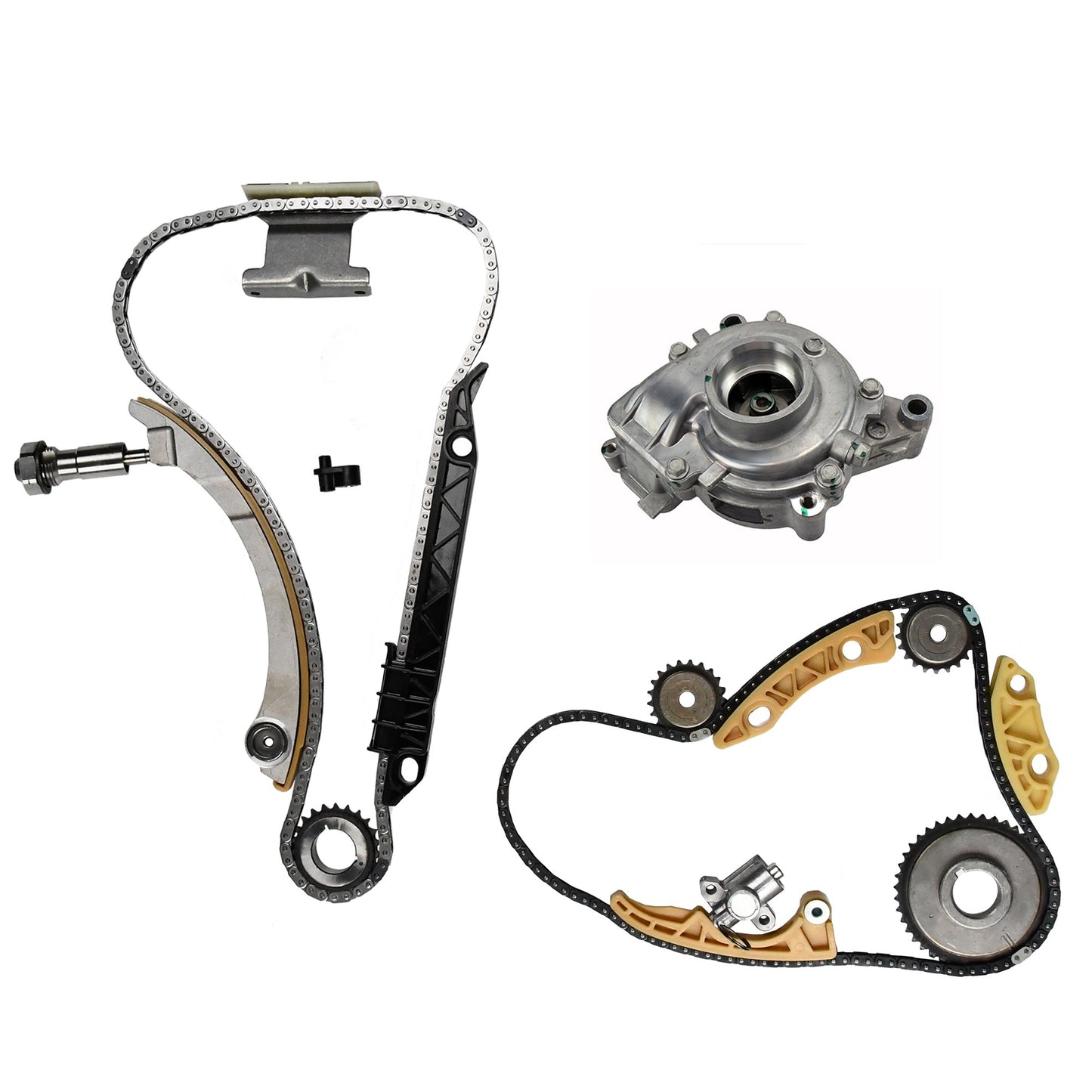 SKF Engine Timing Chain Kit with Water Pump VKML71000XLA main image