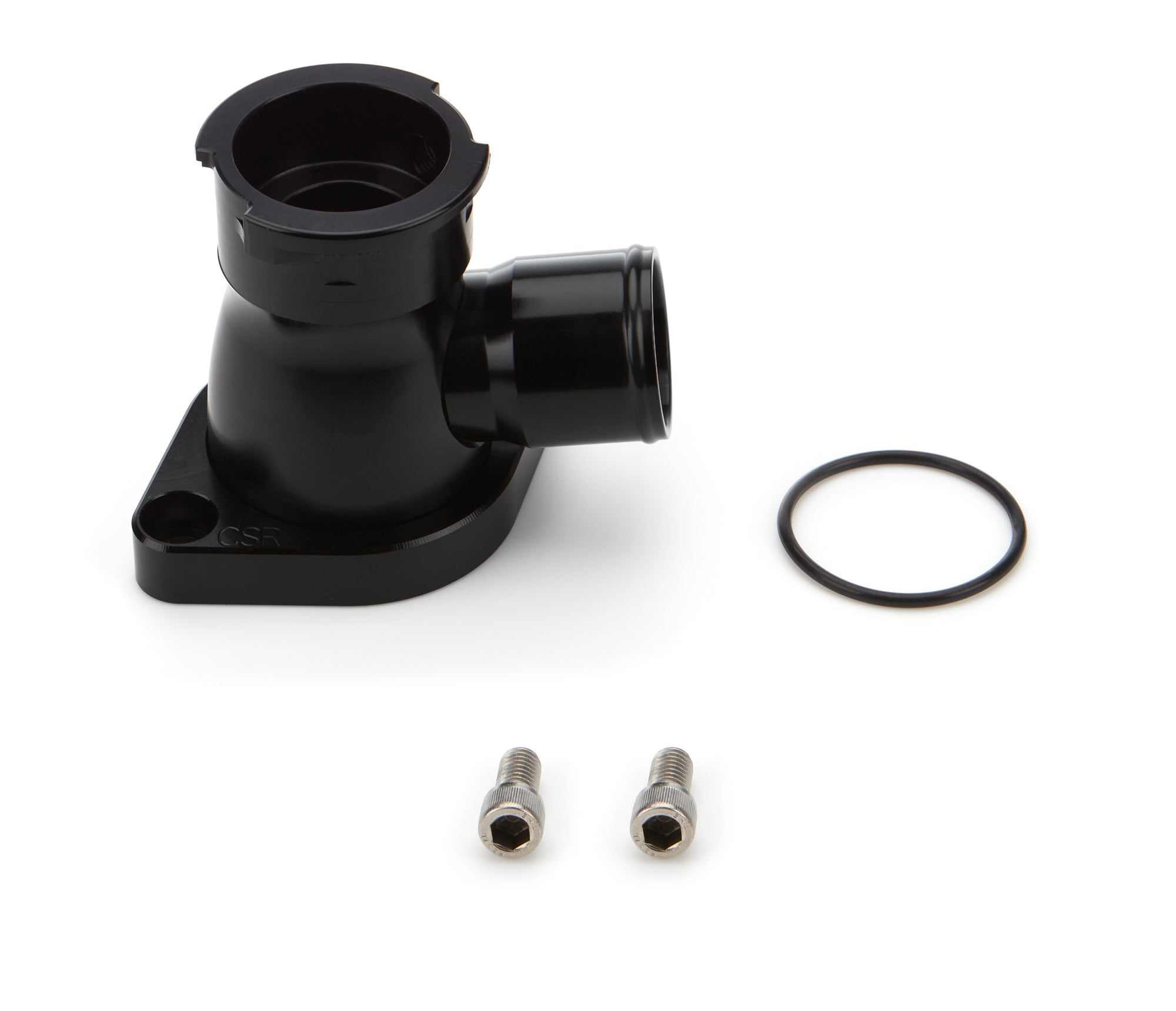 CSR Performance Chevy Swivel Thermostat Housing w/Filler Neck Thermostats, Housings and Fillers Water Necks - Thermostat Housings main image