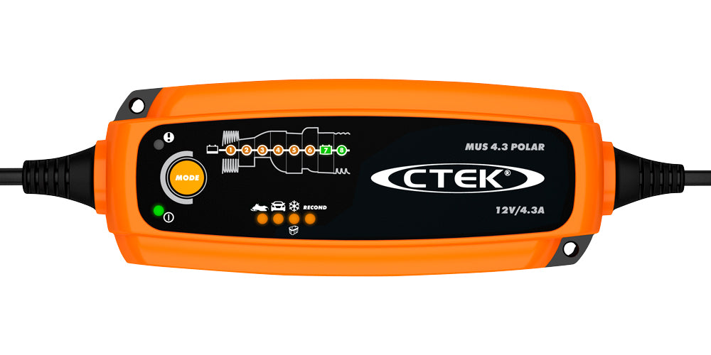CTEK Battery Charger MUS 4.3 Polar 12V 4.3A Tools Shop Equipment main image