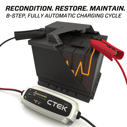 Tomioka Racing TR-B1100 11LBS AGM Lightweight Battery Street Use, Race Use, Track Use Universal Fit with Battery Tender (Optional)
