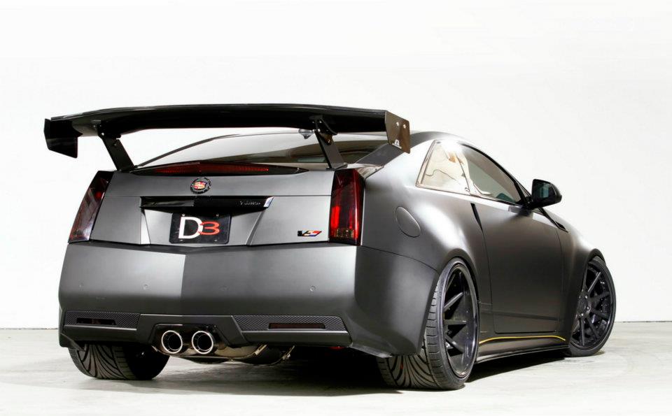 APR Cadillac CTS-V Coupe GTC500 Carbon Fiber Adjustable Wing 2011-2015