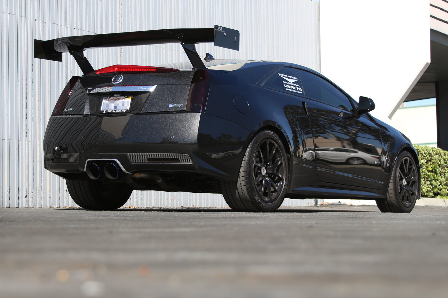 APR Cadillac CTS-V Coupe GTC500 Carbon Fiber Adjustable Wing 2011-2015