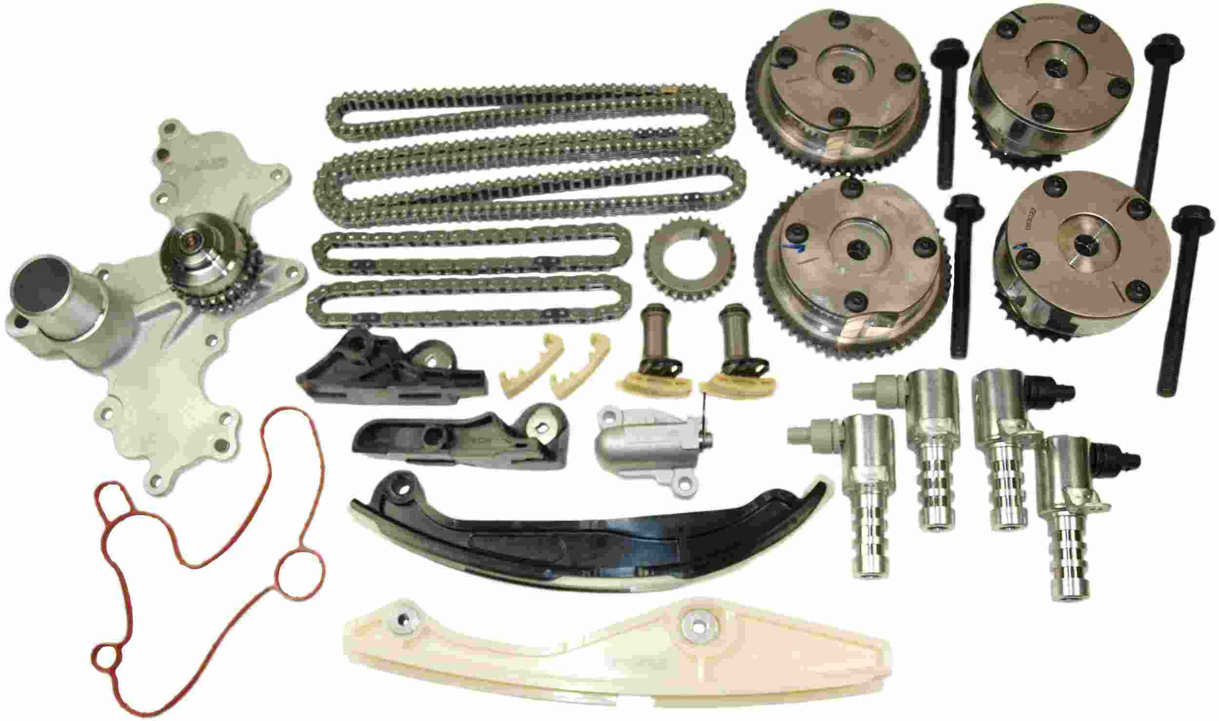 Cloyes Kit (Timing/Accessory Drive Belt), w/Sprockets, Phasers, Solenoids 9-0738SVVT2