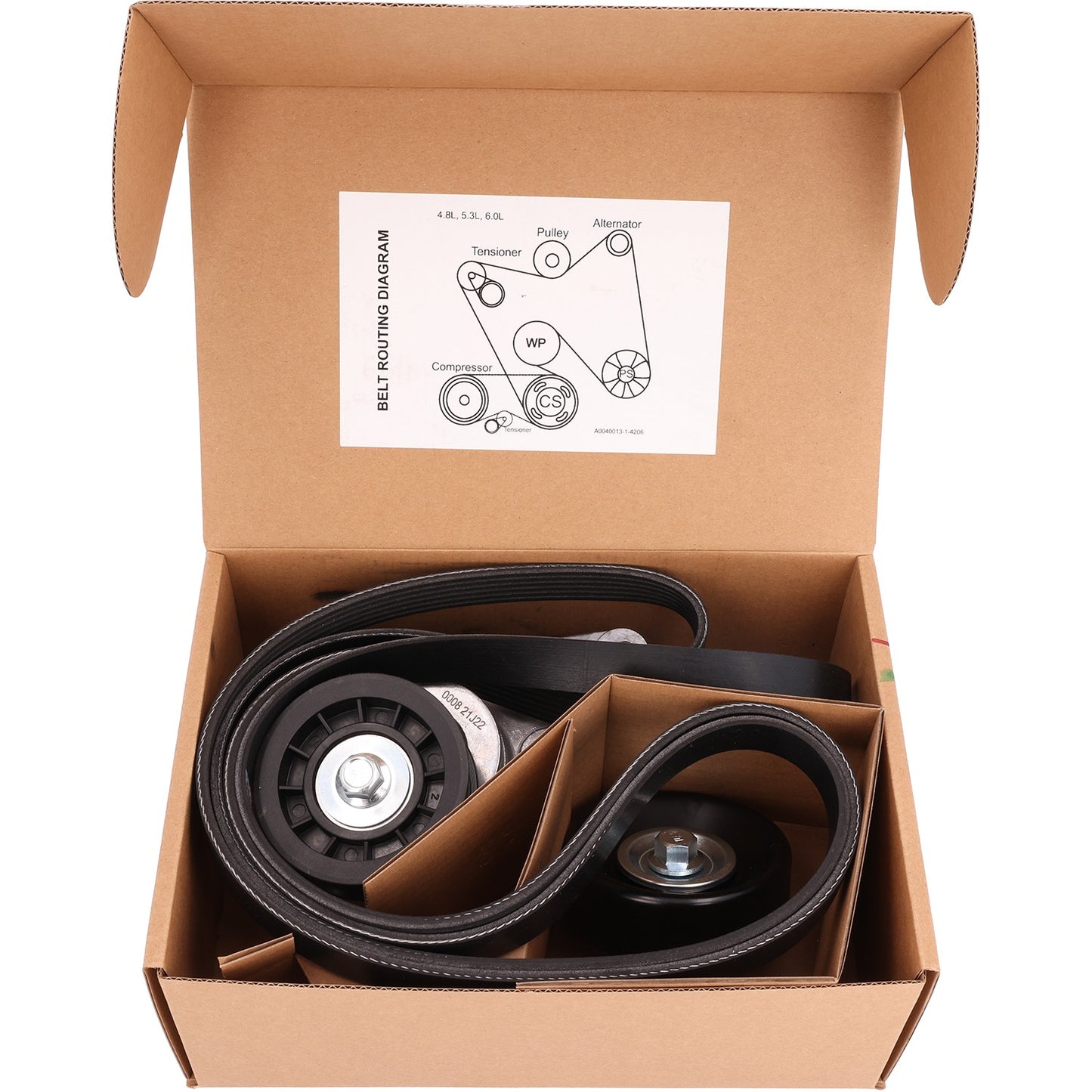Cloyes High Performance Accessory Drive Belt Kit B40013 image 2