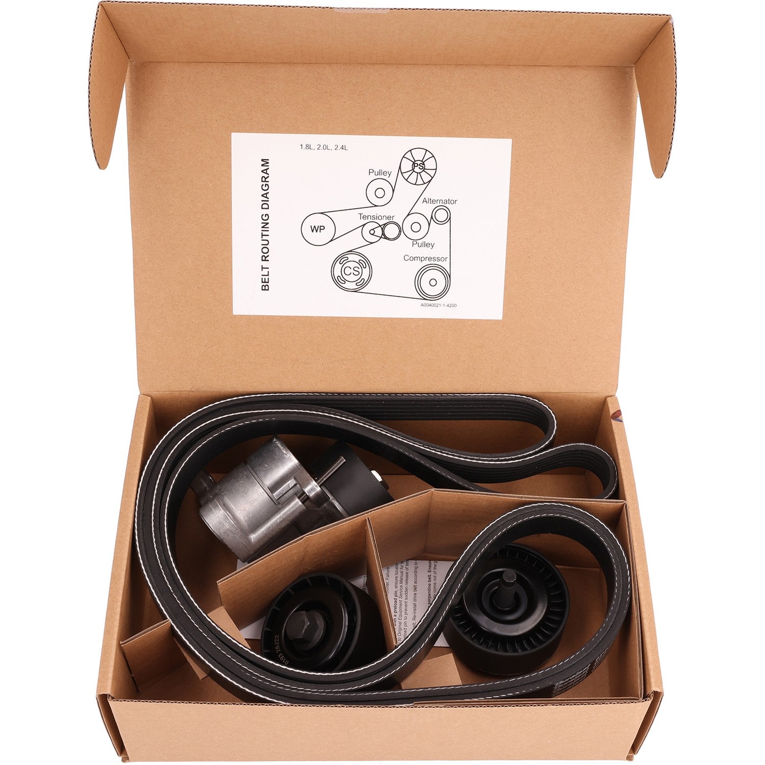 Cloyes High Performance Accessory Drive Belt Kit B40021 image 2