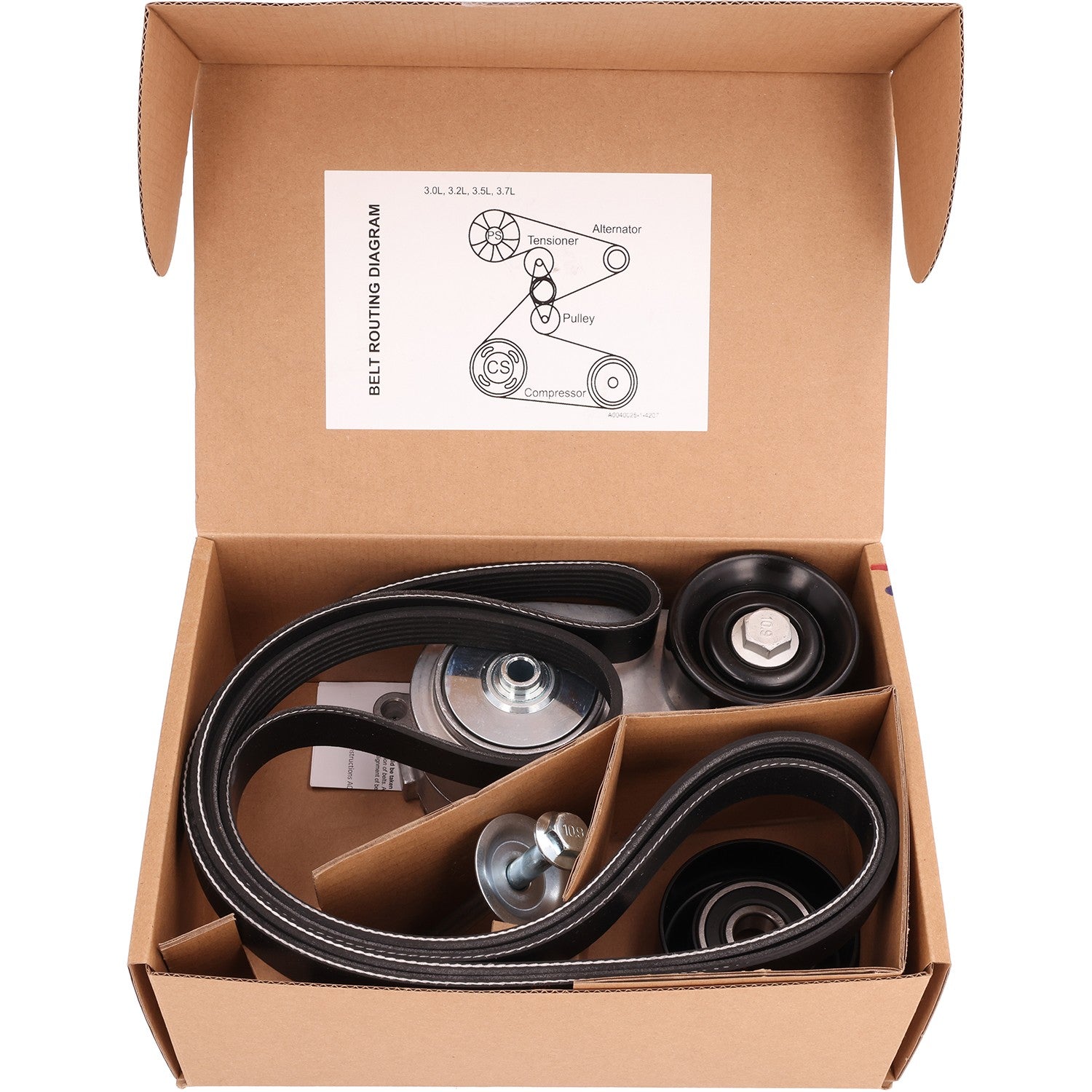 Cloyes High Performance Accessory Drive Belt Kit B40025 image 2