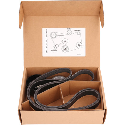 Cloyes High Performance Accessory Drive Belt Kit B40047 image 2
