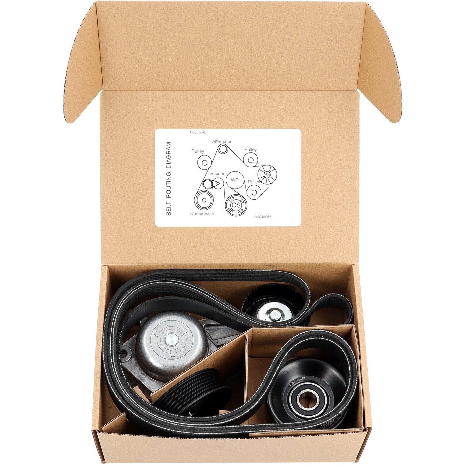 Cloyes High Performance Accessory Drive Belt Kit B40056 image 2
