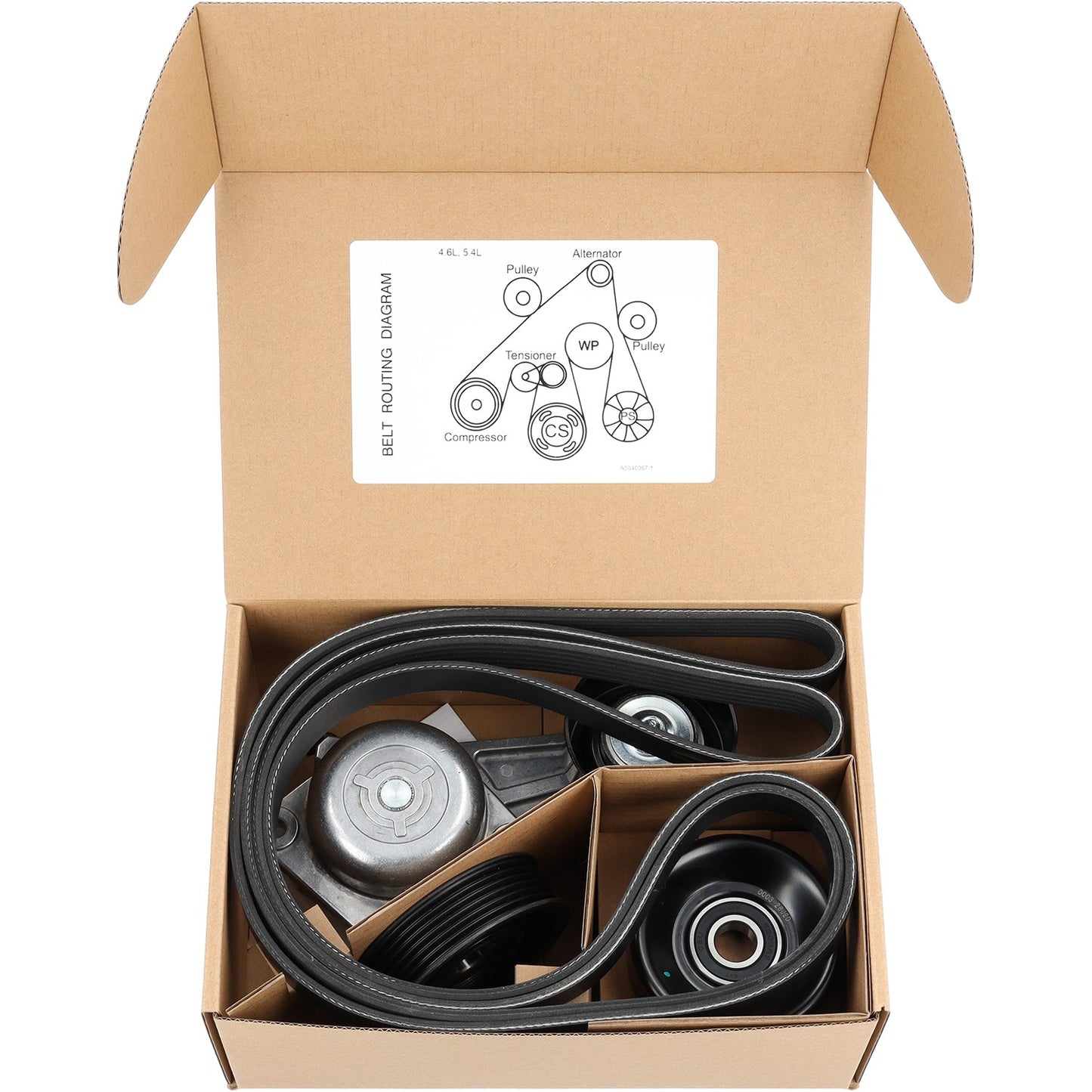 Cloyes High Performance Accessory Drive Belt Kit B40057 image 2