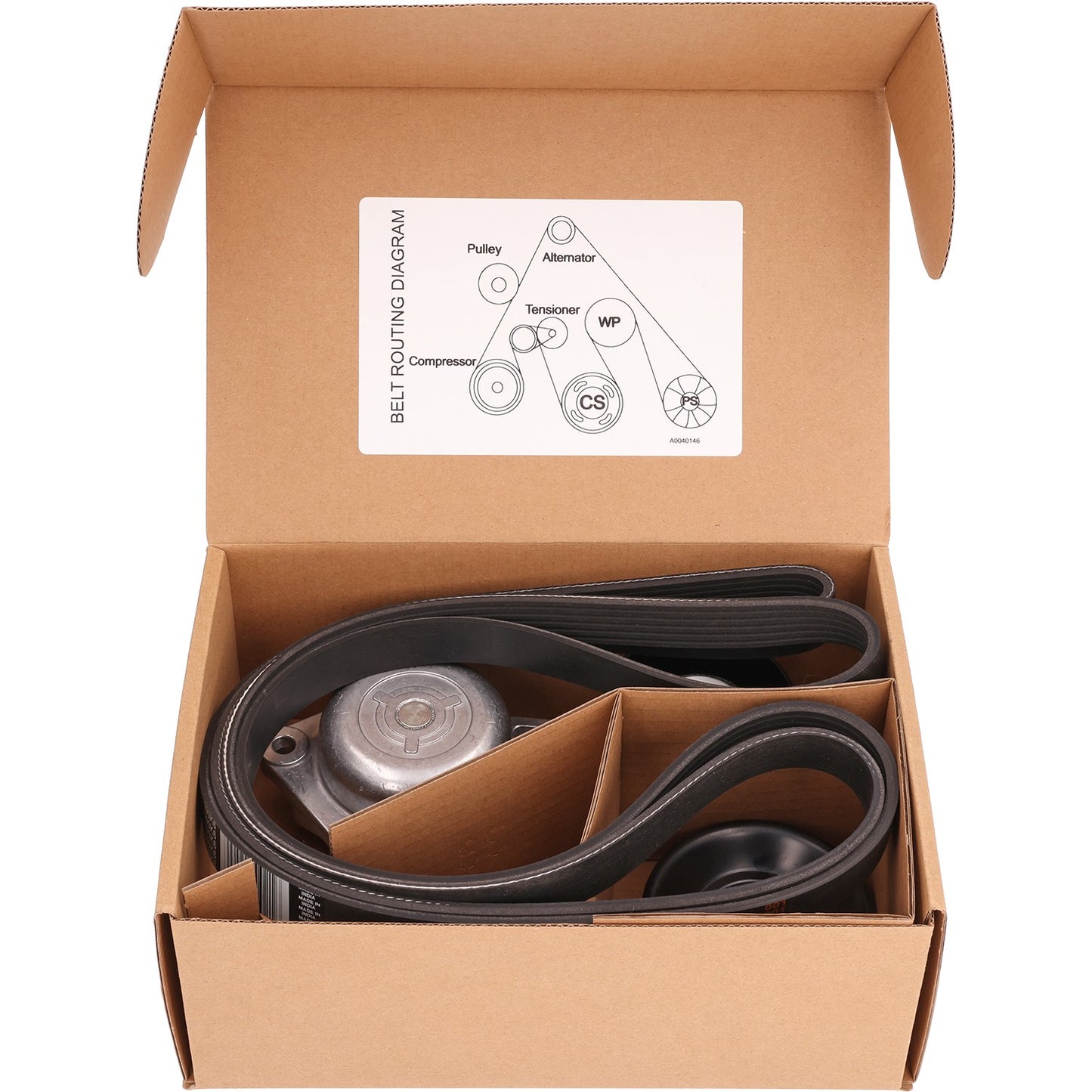 Cloyes High Performance Accessory Drive Belt Kit B40146 image 2