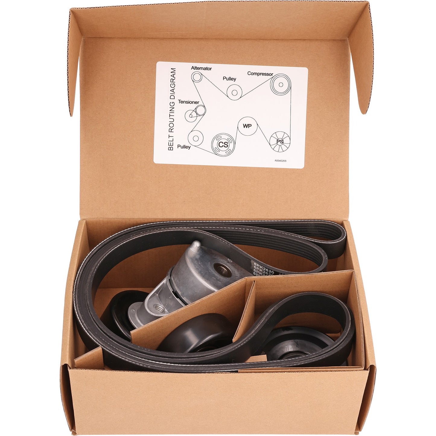 Cloyes High Performance Accessory Drive Belt Kit B40209 image 2