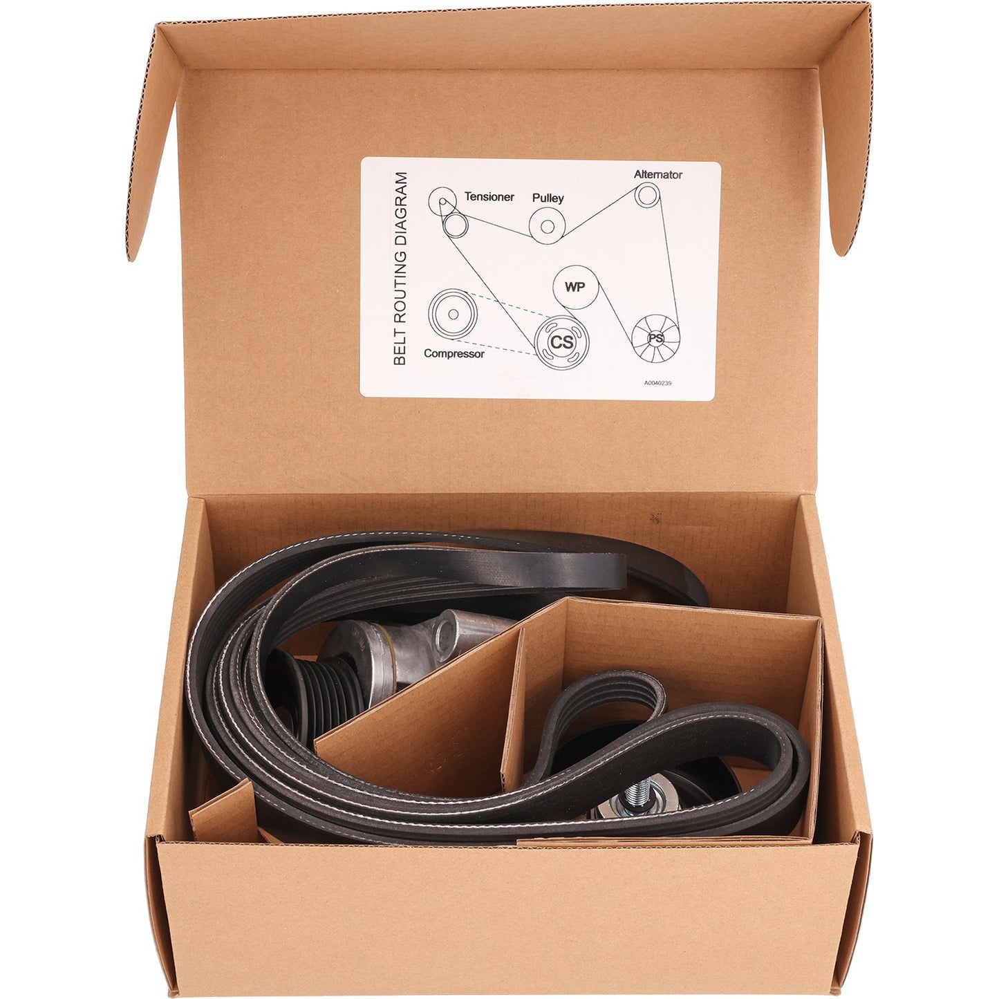 Cloyes High Performance Accessory Drive Belt Kit B40239 image 2