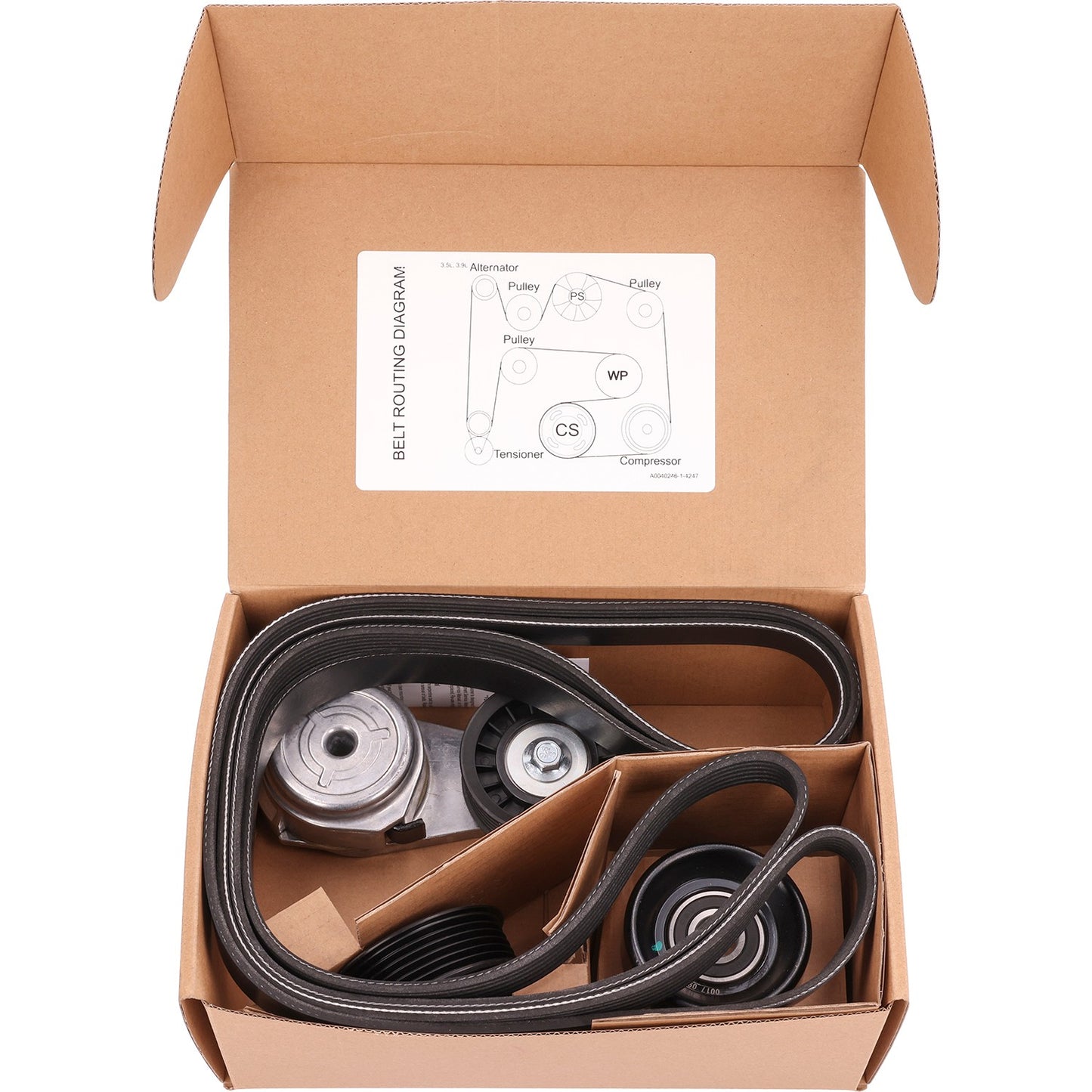 Cloyes High Performance Accessory Drive Belt Kit B40246 image 2
