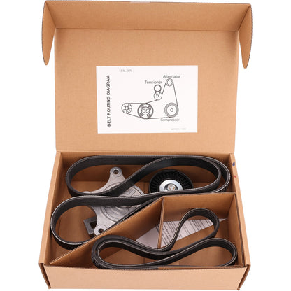Cloyes High Performance Accessory Drive Belt Kit B40275 image 2