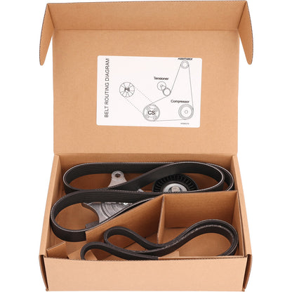 Cloyes High Performance Accessory Drive Belt Kit B40276 image 2
