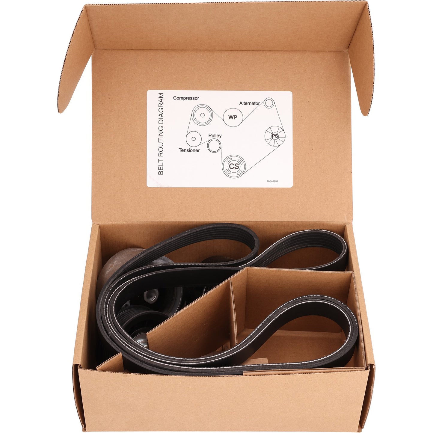 Cloyes High Performance Accessory Drive Belt Kit B40281 image 2