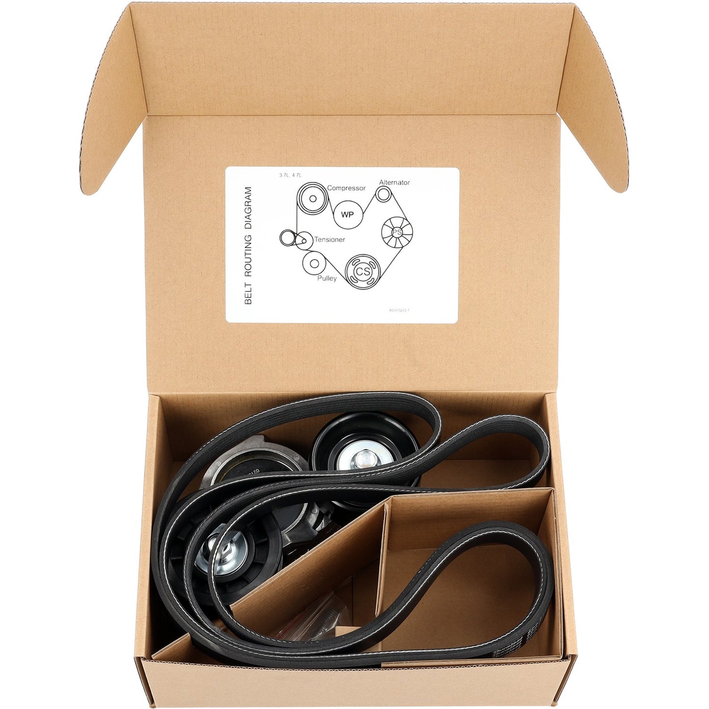 Cloyes High Performance Accessory Drive Belt Kit B40282 image 2