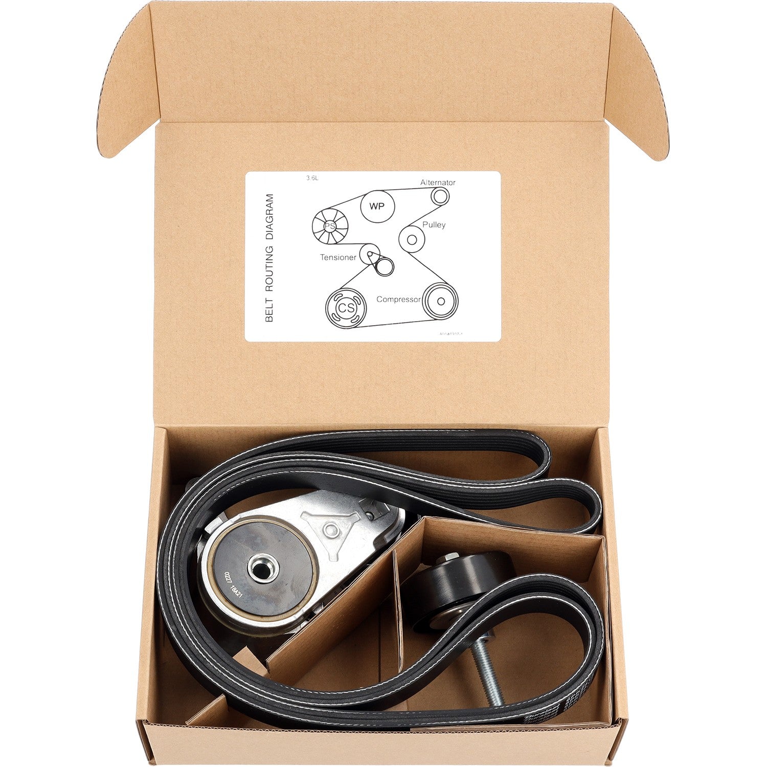 Cloyes High Performance Accessory Drive Belt Kit B40307 image 2