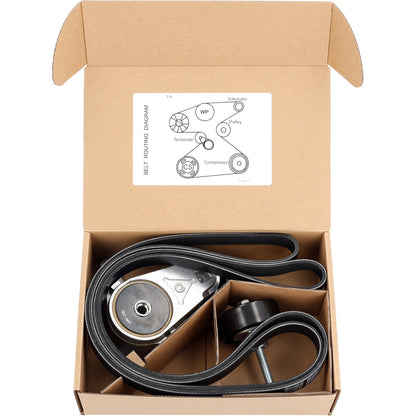 Cloyes High Performance Accessory Drive Belt Kit B40307 image 2