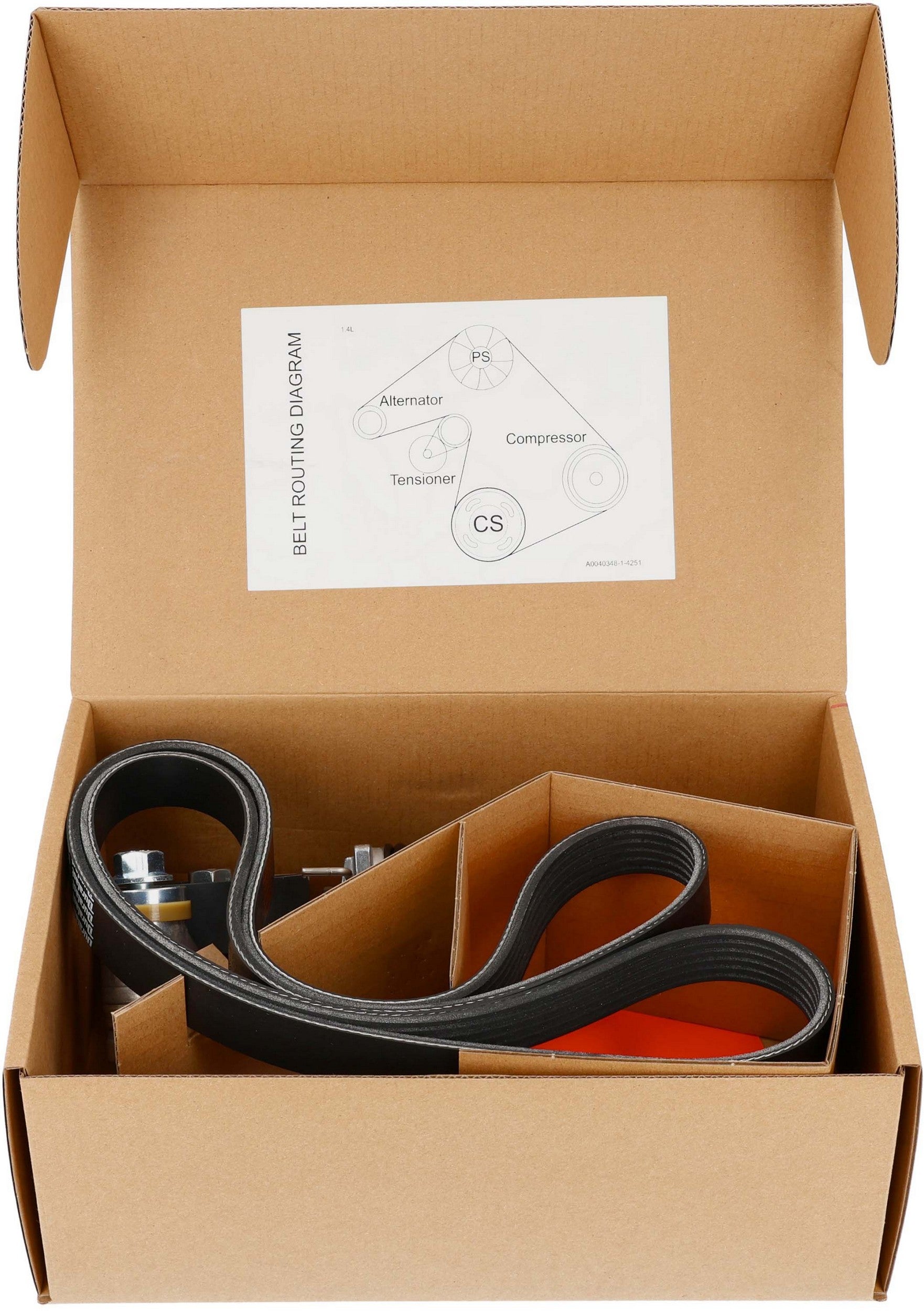 Cloyes High Performance Accessory Drive Belt Kit B40348 main image