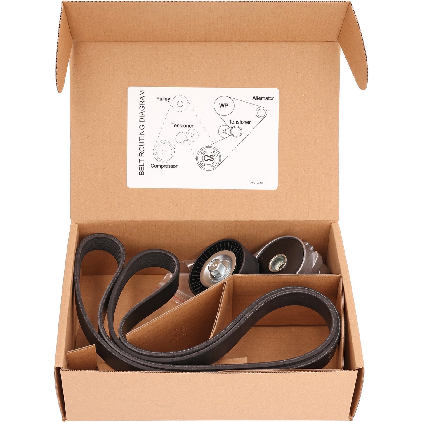 Cloyes High Performance Accessory Drive Belt Kit B40349 image 2
