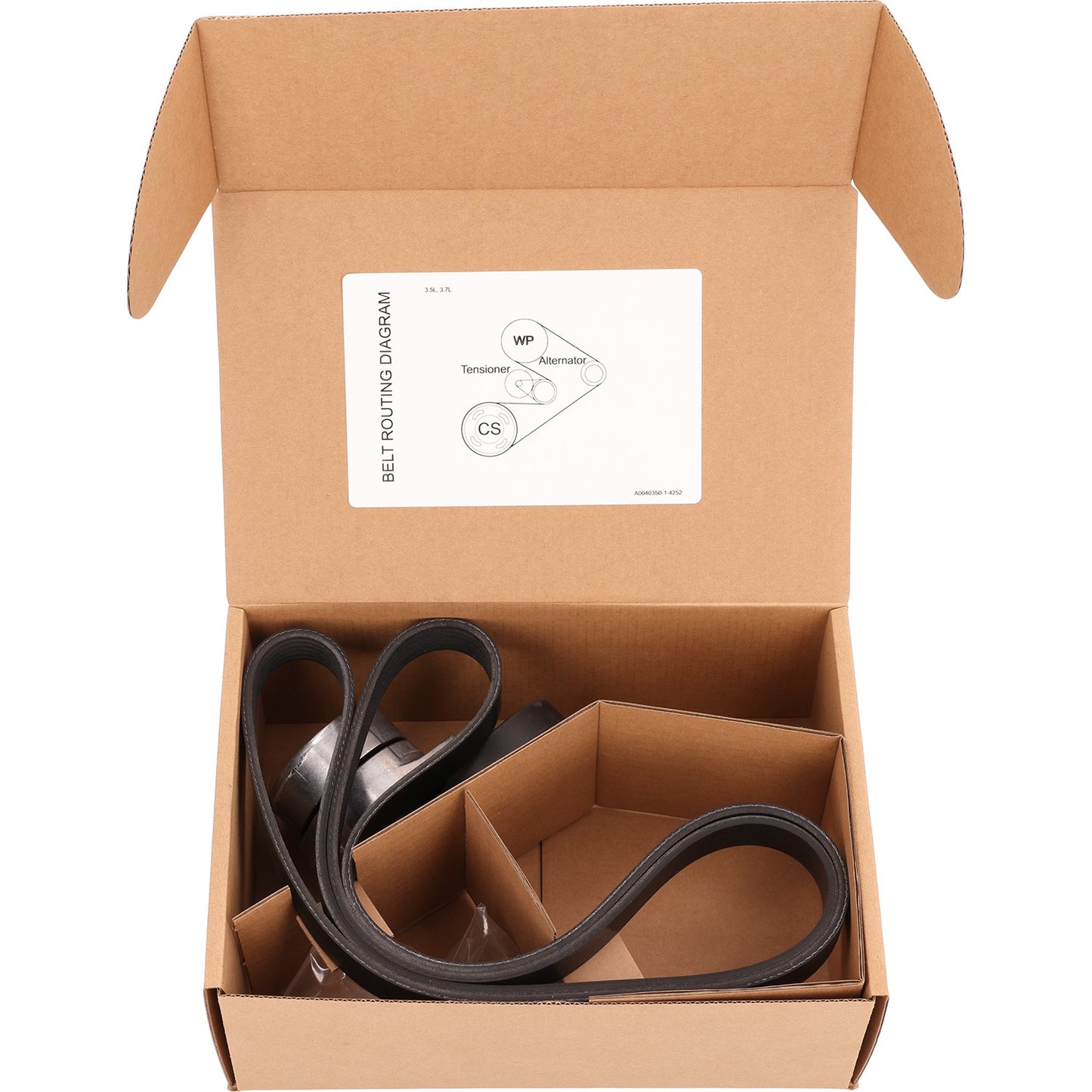 Cloyes High Performance Accessory Drive Belt Kit B40350 image 2