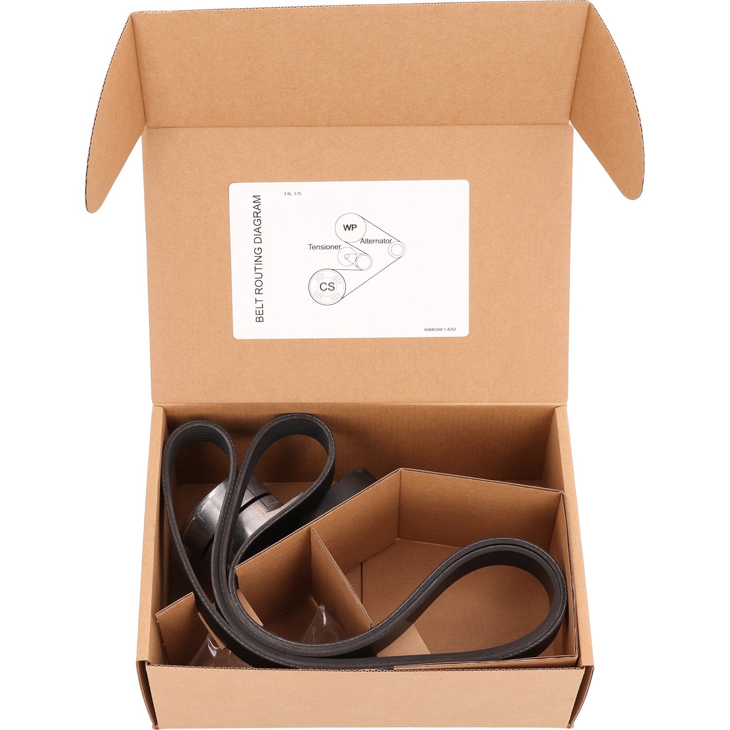 Cloyes High Performance Accessory Drive Belt Kit B40350 image 2