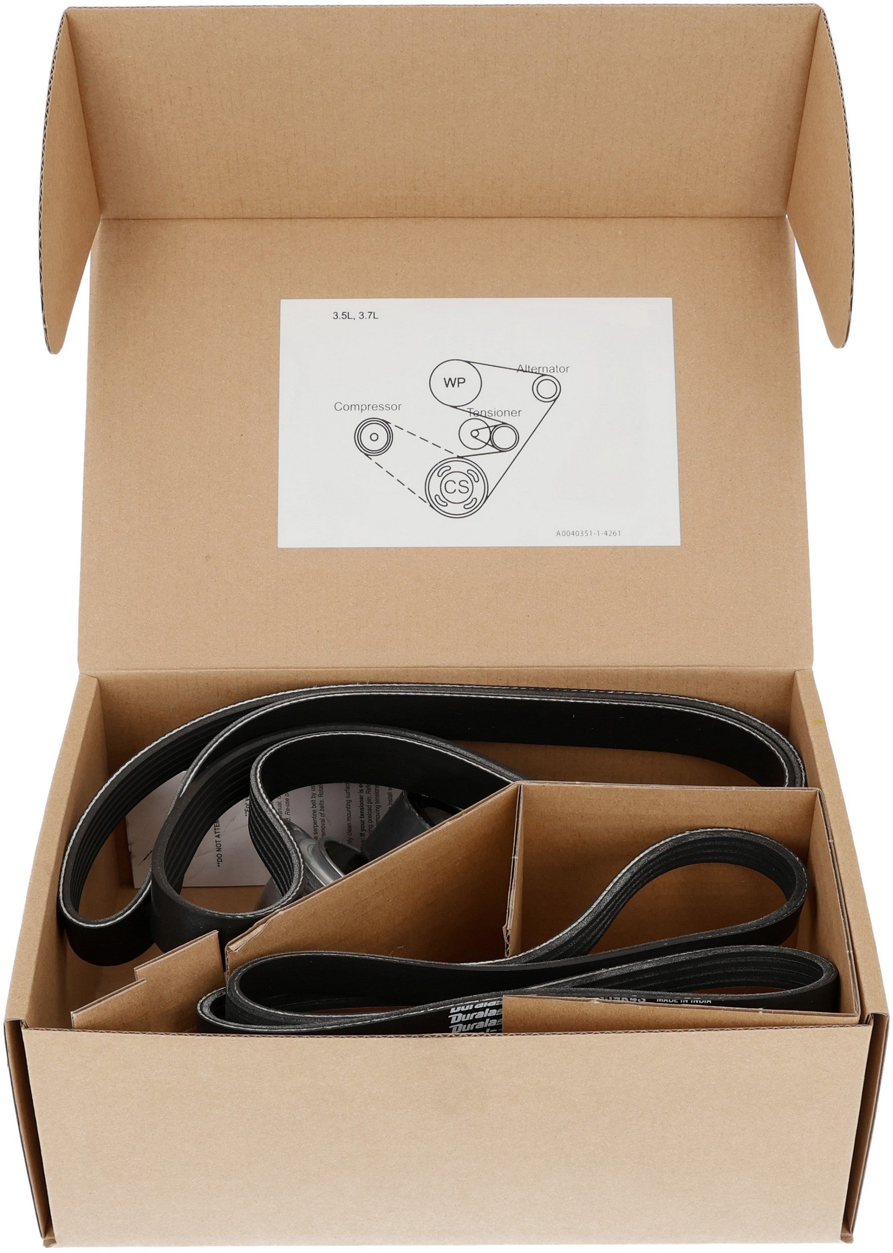 Cloyes High Performance Accessory Drive Belt Kit B40351 main image