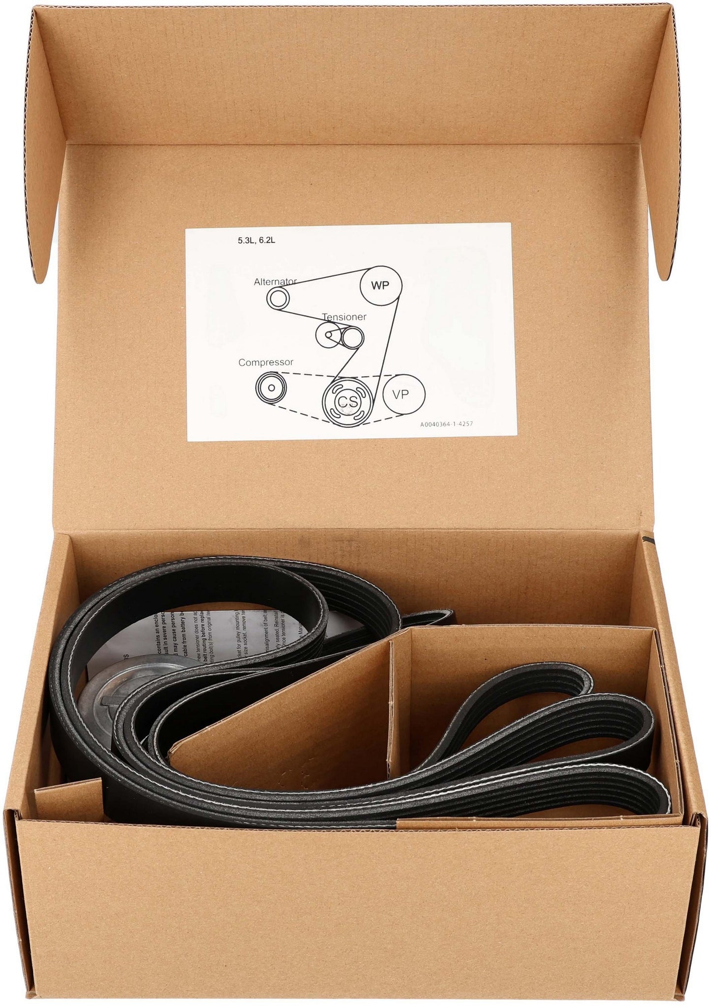 Cloyes High Performance Accessory Drive Belt Kit B40364 main image
