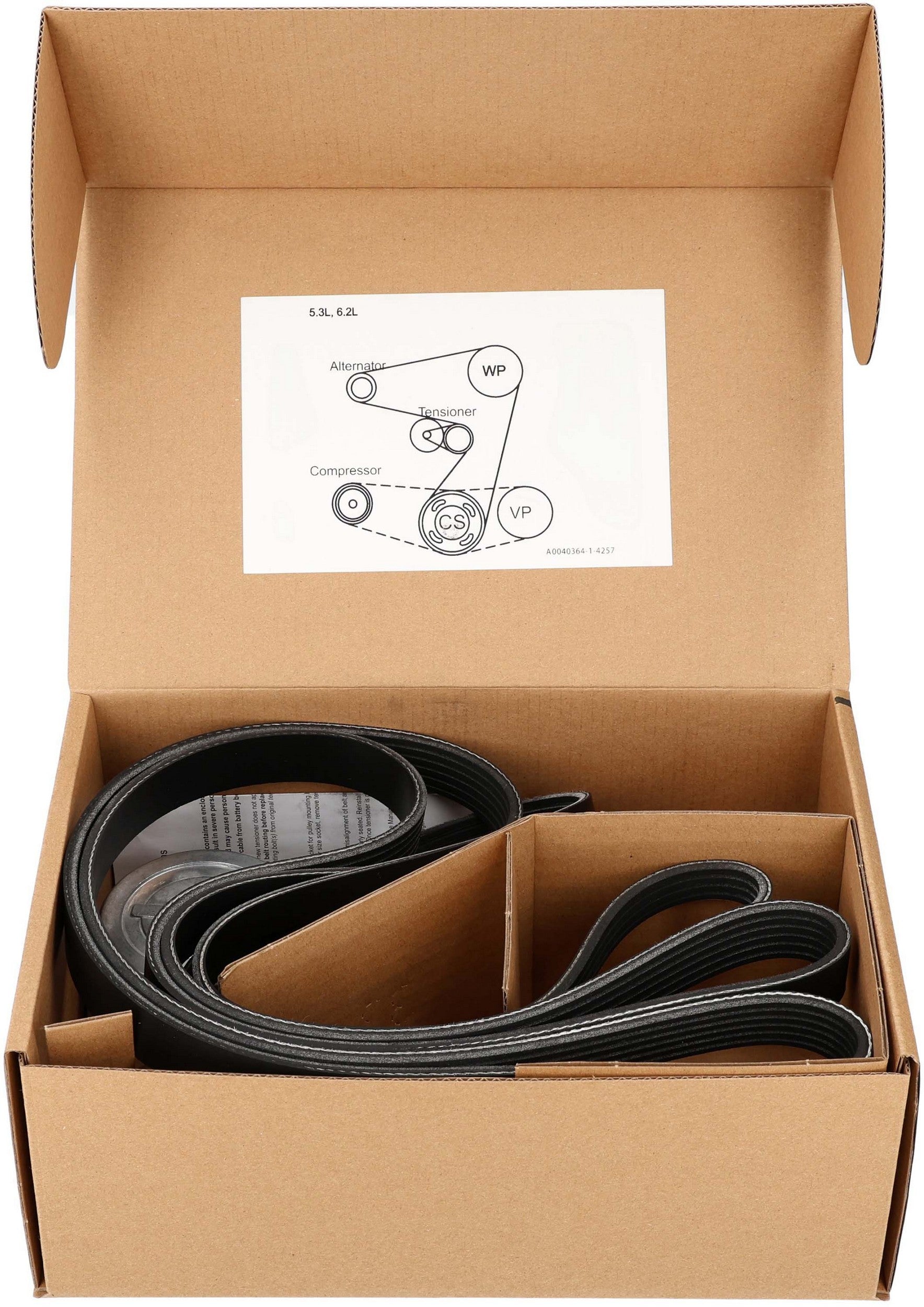 Cloyes High Performance Accessory Drive Belt Kit B40364 main image
