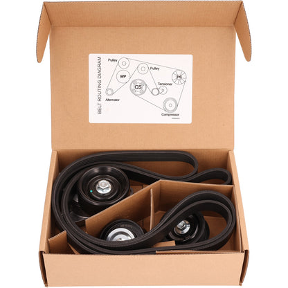 Cloyes High Performance Accessory Drive Belt Kit B40409 image 2
