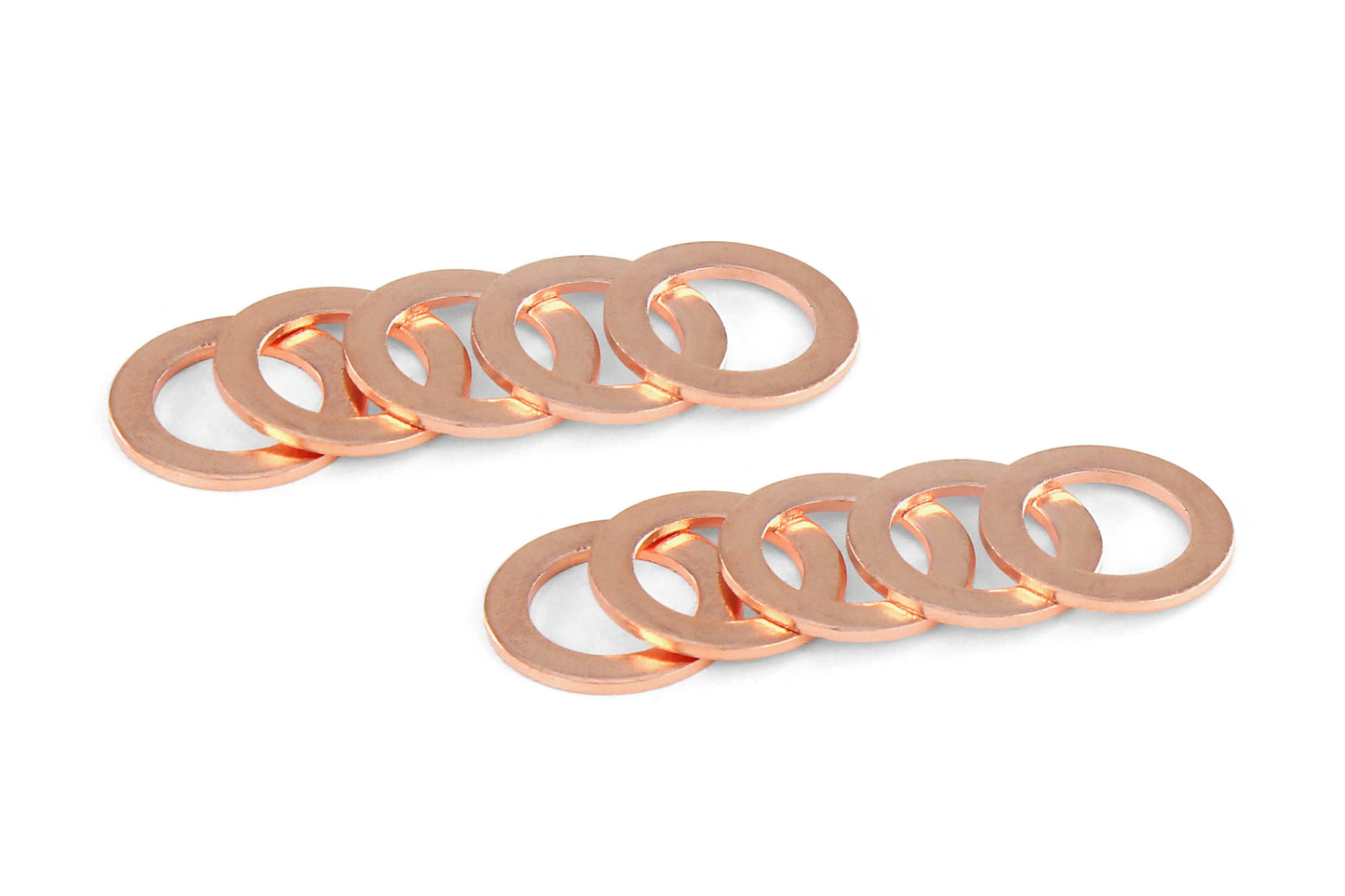 HPS Performance Replacement Copper Washer for HPS Stainless Steel Magnetic Oil Drain Plug Bolt 1/2 x 20TPI