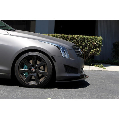 APR Cadillac ATS Sedan Carbon Fiber Front Wind Splitter 2012-2019
