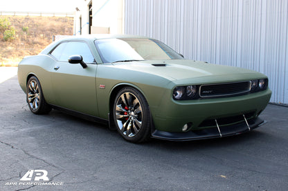 APR Dodge Challenger SRT-8 Carbon Fiber Front Wind Splitter 2008 - 2010