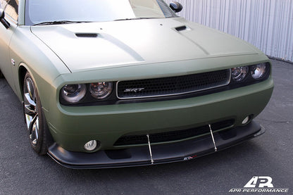 APR Dodge Challenger SRT-8 Carbon Fiber Front Wind Splitter 2011 - 2014
