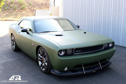 APR Dodge Challenger SRT-8 Carbon Fiber Front Wind Splitter 2011 - 2014