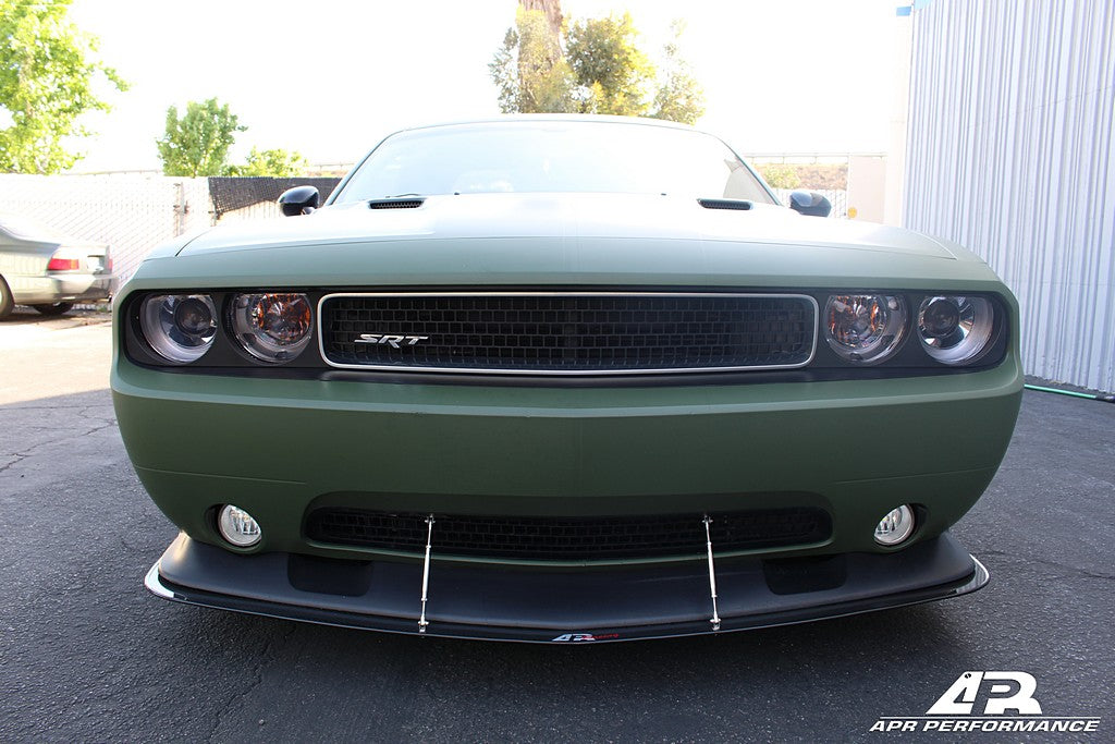 APR Dodge Challenger SRT-8 Carbon Fiber Front Wind Splitter 2011 - 2014