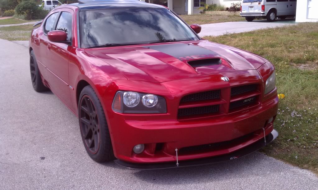 APR Dodge Charger SRT-8 Carbon Fiber Front Wind Splitter 2006 - 2010