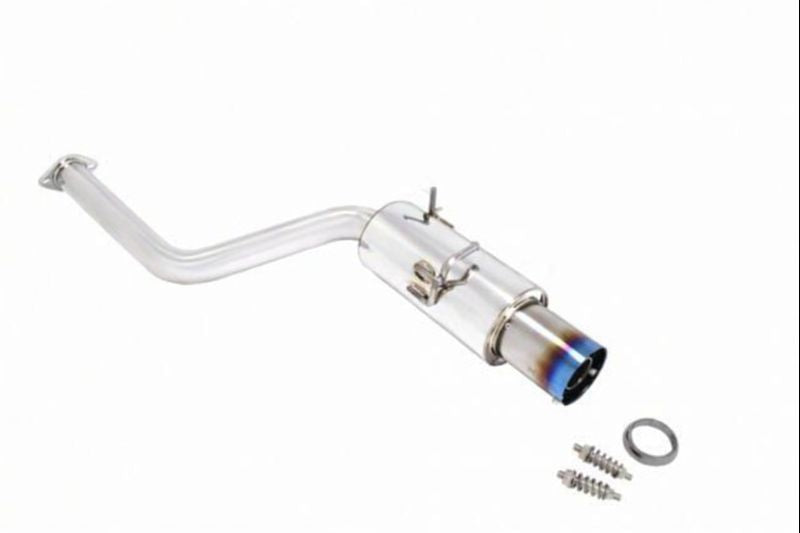 Megan Racing Cat Back System Rear for Scion FR-S 2013 2017 Subaru BRZ 2013 2017 Toyota 86 2018 2021 SUS 304 Stainless, 2.5" Piping, 4" Flat Tip