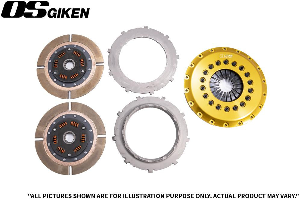 OS Giken [TR2A] - TR Twin Plate Clutch for Alfa Romeo 1300cc (Hydraulic)